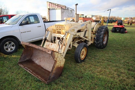 174-1 Ford 3400 w/ Loader and Backhoe - 1134 ORIGINAL HOURS