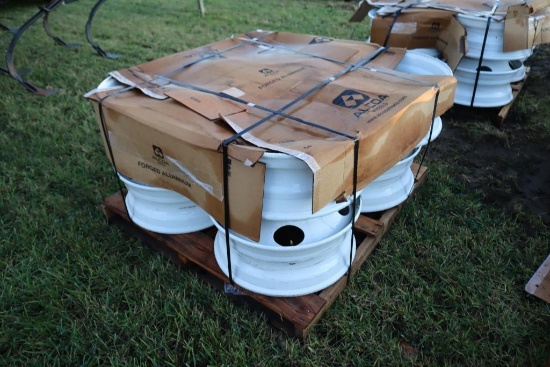 209-6 Lot of (8) NEW Takeoff Accuride 22.5 Steel Pilot Hub Rims - Price is by the piece times 8