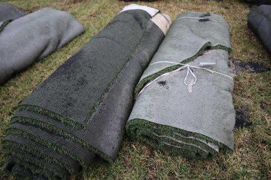 193-2 - Lot of 2 Rolls of Artificial Turf - Approx. 7'x30'