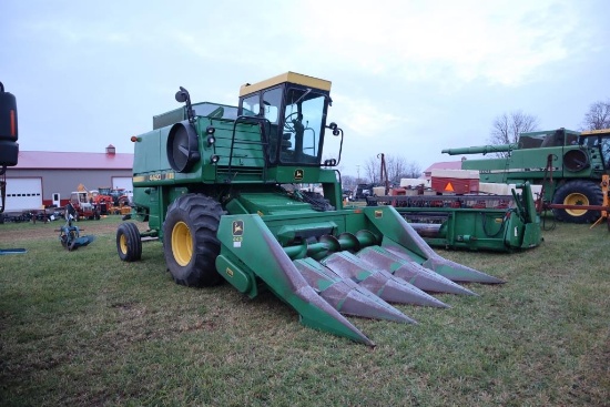 190-7 NICE John Deere 4420 Combine w/ Heads ONLY 2252 HOURS!!