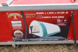 127-74 NEW 20'x30'x12'H Golden Mount Hoop Building