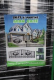 127-204 NEW Pair 20' Bi Parting Gate w/ Deer Design