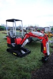 130-10 NEW Miva VA13 Mini Excavator w/ Blade, Thumb