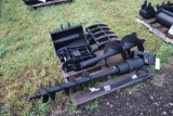 130-13 LOT of Mini Excavator Attachments - Selling for ONE MONEY