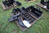 130-18 LOT of Mini Excavator Attachments - Selling for ONE MONEY