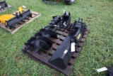 130-19 LOT of Mini Excavator Attachments - Selling for ONE MONEY