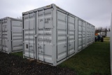 127-13 NEW 1 Trip 40' Shipping Container w/ 4 Side Doors
