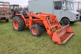 111-46 Kubota L4610 w/ Loader, 4wd, 1888 Hours, Runs Good