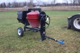 177-18 Gas Powered Tow Behind Cement Mixer
