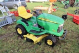 100-4 John Deere LT160 Mower - Runs but does not move