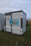 127-44 New Toilet w/ Shower Enclosed Bldg. Perfect for Cabin or Barn