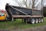 230-1 2000 East Quad Axle Dump Trailer