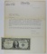 1935-D $1 SILVER CERT AUTOGRAPHED BY HARRY TRUMAN 1935-D $1 SILVER CERTIFICATE AUTOGRAPHED BY HARRY