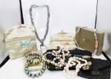 HONORA COLLECTION LOT OF PEARL NECKLACES HONORA COLLECTION LOT OF PEARL NECKLACES IN PUCHES. VARIETY