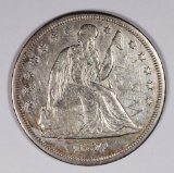 1859-S SEATED DOLLAR XF VERY RARE DATE! 1859-S SEATED DOLLAR XF VERY RARE DATE! SCRACTCHES ON OBVERS