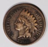 1908-S INDIAN CENT VF/XF KEY COIN! 1908-S INDIAN CENT VF/XF KEY COIN! ESTIMATE: $150-$200