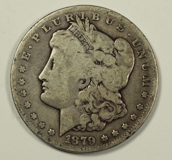 1879-CC MORGAN SILVER DOLLAR