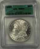 1885 MORGAN SILVER DOLLAR ICG MS 64