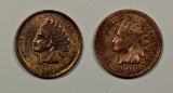 INDIAN CENTS: 1900 & 1901