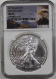 2015 (W) AMERICAN SILVER EAGLE NGC MS 70