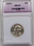 1940-D WASHINGTON QUARTER NGP