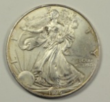 1996 AMERICAN SILVER EAGLE BU