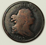 1807 HALF CENT