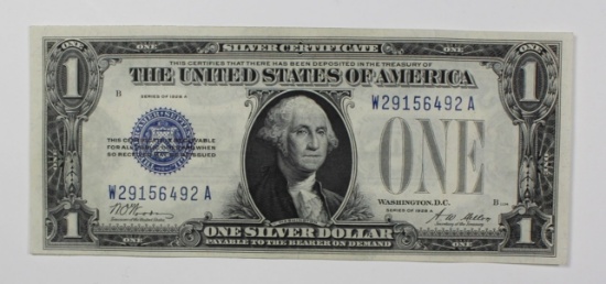 1928-A $1.00 SILVER CERTIFICATE "FUNNYBACK"