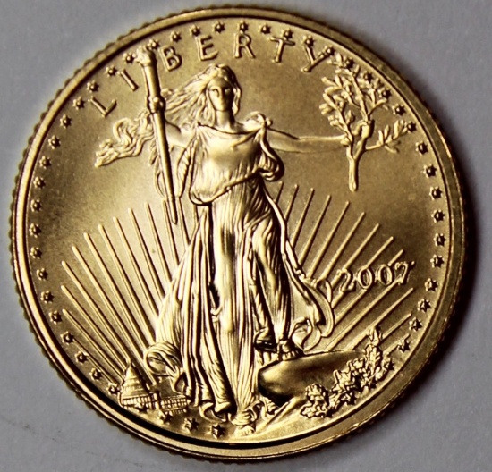 2007 FIVE DOLLAR AMERICAN GOLD EAGLE