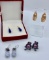 QVC PIERCED EARRING LOT 4 PAIRS