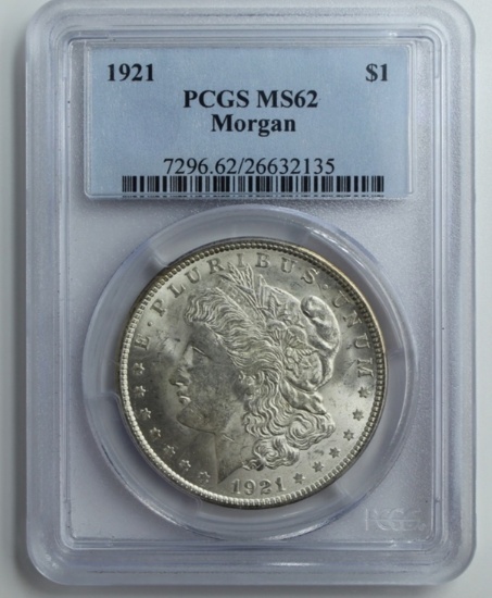 1921 MORGAN SILVER DOLLAR