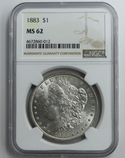 1883 MORGAN SILVER DOLLAR