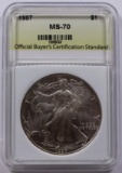 1997 AMERICAN SILVER EAGLE