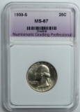 1939-S WASHINGTON QUARTER