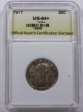 1917 T-2 STANDING LIBERTY QUARTER