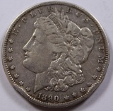 1890-CC MORGAN SILVER DOLLAR