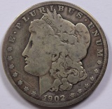 1902-S MORGAN SILVER DOLLAR