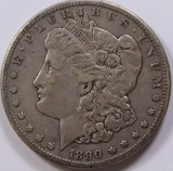 1890-CC MORGAN SILVER DOLLAR