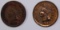 1881 & 1887 INDIAN CENTS