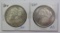 1880-O AND 1880 MORGAN SILVER DOLLARS
