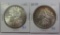 1897-S AND 1879 MORGAN SILVER DOLLARS