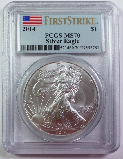 2014 AMERICAN SILVER EAGLE