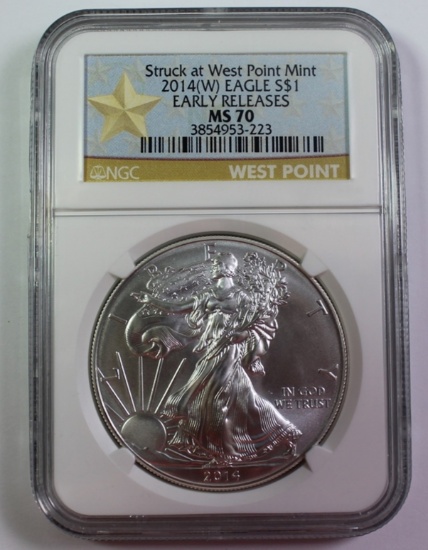 2014 (W) AMERICAN SILVER EAGLE