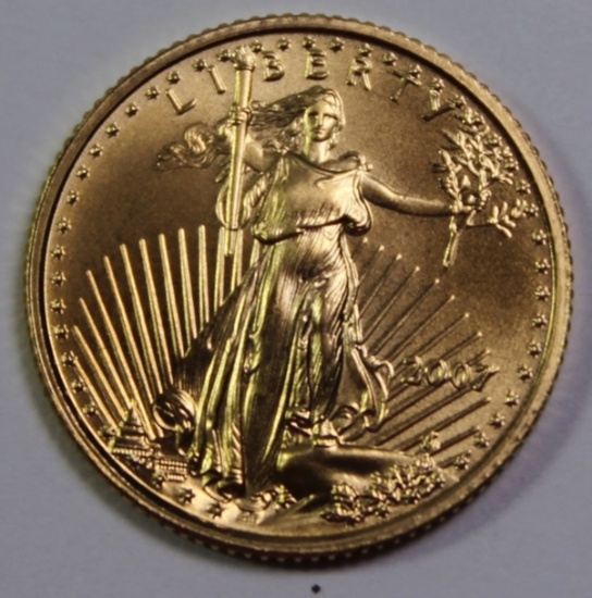 2007 1/10 OZ $5 AMERICAN GOLD EAGLE