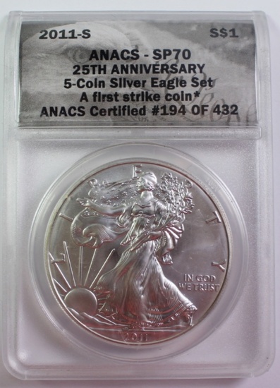 2011-S AMERICAN SILVER EAGLE