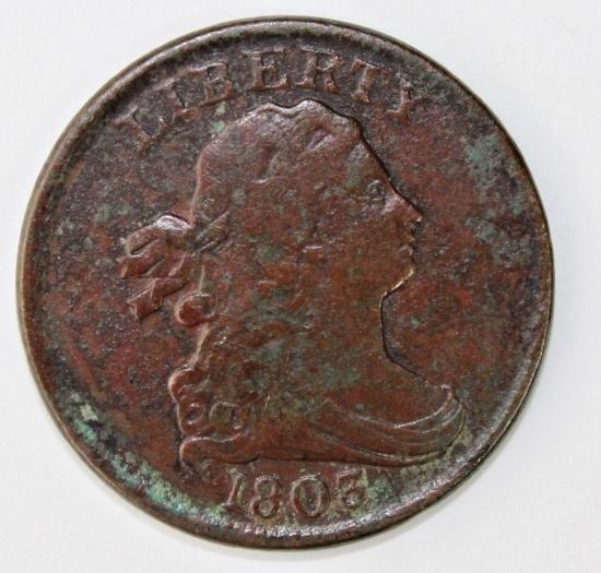 1803 HALF CENT