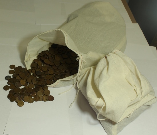 BAG OF 5000 WHEATS 1958 AND OLDER