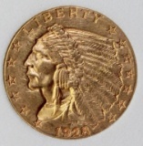 1928 $2.50 GOLD INDIAN