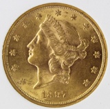 1897-S $20 GOLD LIBERTY