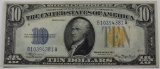 1934 $10.00 SILVER CERTIFICATE